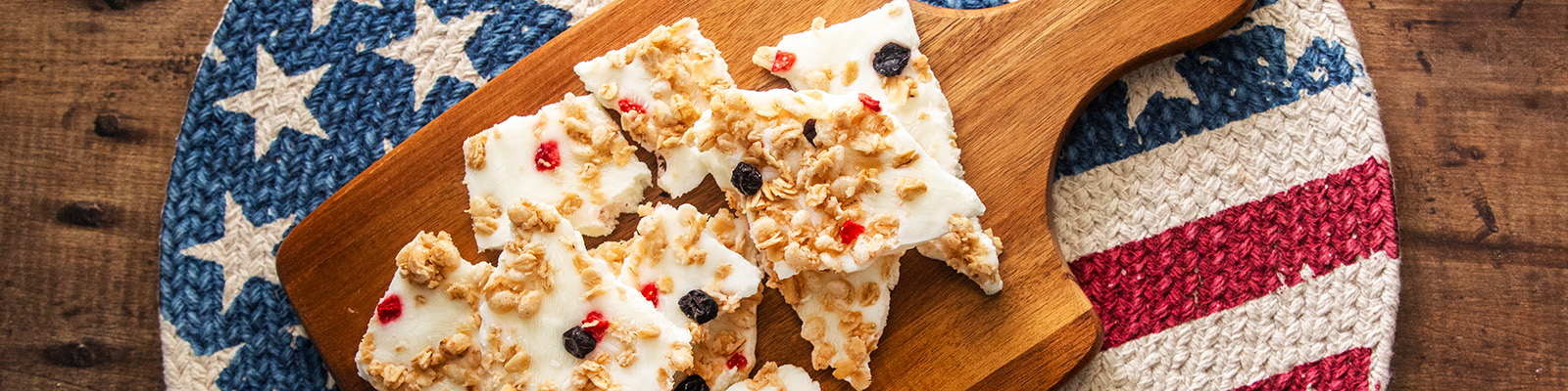 Frozen Yogurt Bark